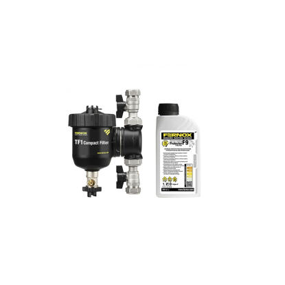 FERNOX TF1 Compact filter mágneses iszapleválasztó 22 + F9 inhibitorral 62241
