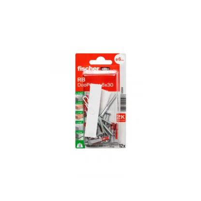 FISCHER DUOPOWER - rögzítő készlet (6x30mm, 12db)
