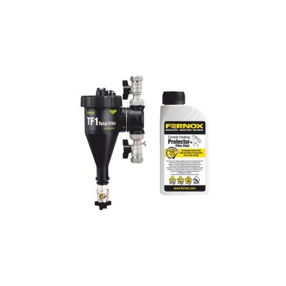 Fernox TF1 Total Filter D28mm mágneses iszapleválasztó + F9 Filter Fluid folyadék  62146