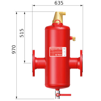 Flamco Flamcovent Clean kombi leválasztó F 125, karimás