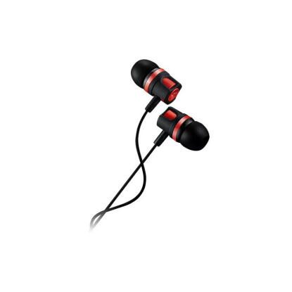 Fülhallgató CANYON CEP3R mikrofonos Black/Red