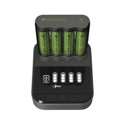 GP Pro P461 akkumulátor töltő, dokkoló + 4×AA GP ReCyko 2700mAh akkumulátor