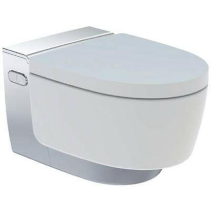 Geberit AquaClean Mera Comfort komplett higiéniai berendezés fali wc-vel magasfényű króm (146.213.21.1)