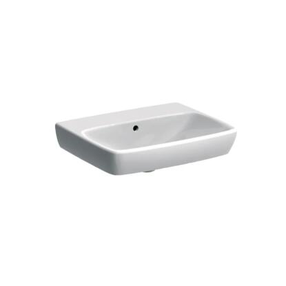 Geberit Selnova Square szögletes mosdó csaplyuk nélkül 55x44 cm - 500.291.01.1 (KOLO M310560)