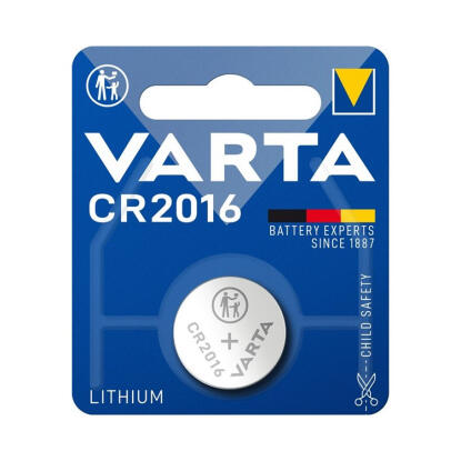 Gombelem, CR2016, 1 db, VARTA