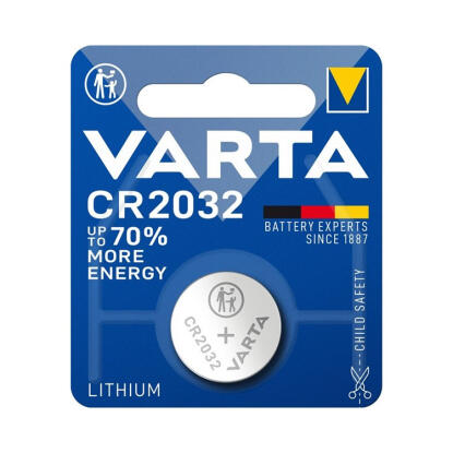 Gombelem, CR2032, 1 db, VARTA
