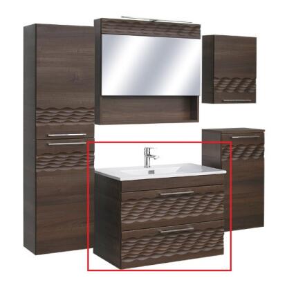 Guido Prémium 02 Romeo dark walnut Pengemosdóval 60cm