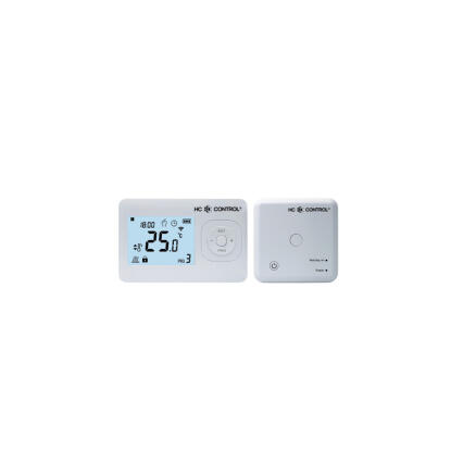 HC-Control digitális termosztát szett, rádió frekvenciás, heti programozású