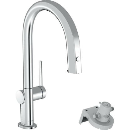 Hansgrohe Aqittura M91 Filtersystem konyhai csaptelep 210, kihúzható kifolyó, 1jet, sBox (76826000)