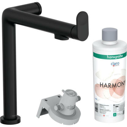 Hansgrohe Aqittura M91 Filtersystem konyhai csaptelep 240, 1jet, matt fekete (76802670)