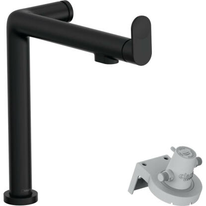 Hansgrohe Aqittura M91 Filtersystem konyhai csaptelep 240, 1jet, matt fekete (76804670)