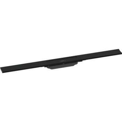 Hansgrohe RainDrain Flex Zuhanylefolyó színkészlet 80 cm, formára vágható, matt fekete (56044670)