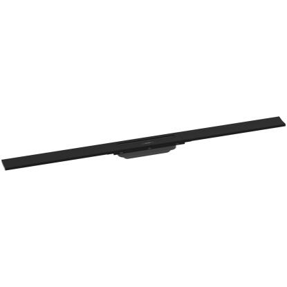 Hansgrohe RainDrain Flex zuhanylefolyó színkészlet 100 cm, formára vágható, matt fekete (56046670)