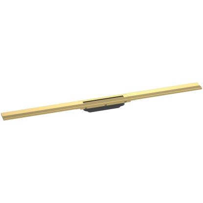 Hansgrohe RainDrain Flex zuhanylefolyó színkészlet 100 cm, formára vágható, polírozott arany hatású (56046990)