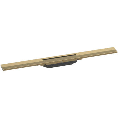 Hansgrohe RainDrain Flex zuhanylefolyó színkészlet 70 cm, formára vágható, szálcsiszolt bronz (56043140)