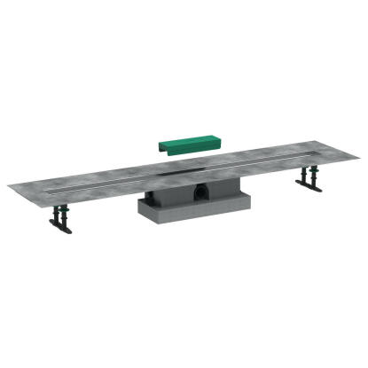 Hansgrohe uBox universal teljes szett standard telepítéshez- 120 cm, zuhanylefolyó készlethez (56027180)