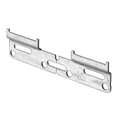 Hettich szekrényfüggesztő sín szerelési anyagokkal, 130 kg, acél, 2 db