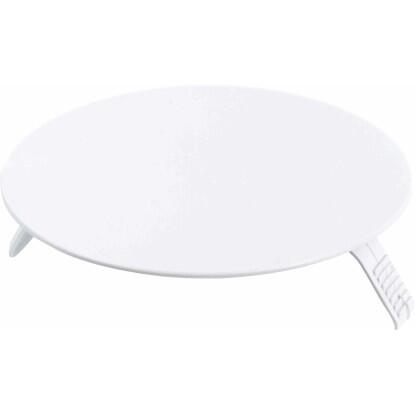 ISO-dobozfedél, átmérő: 70 mm, fehér, 25 darab