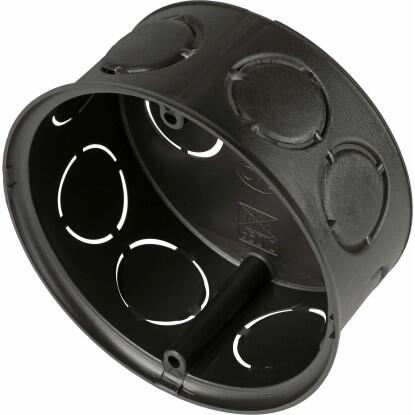 ISO-elágazó doboz átmérő: 70 mm x 70 mm fekete