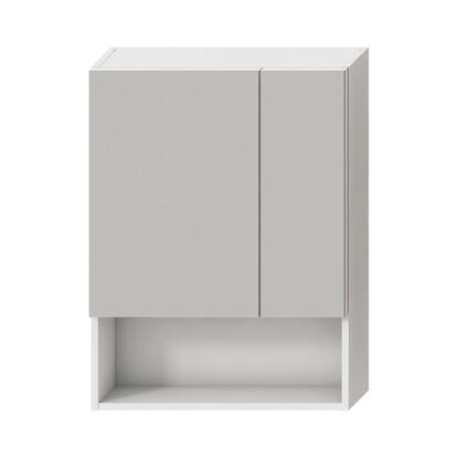 JIKA Lyra Plus Tükrös szekrény, 60*80 cm, fehér