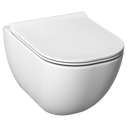 JIKA Mio Fali WC, perem nélküli, vízszintes kifolyás