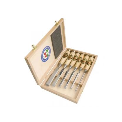 KIRSCHEN - véső szett fa dobozban (6db)