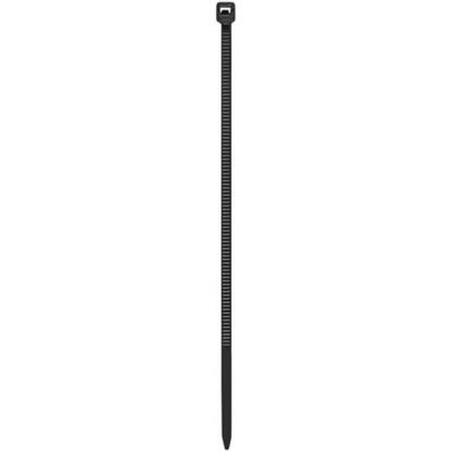 Kábelkötegelő, gyorskötöző, 2,5x100mm, DONAU "Tech", fekete