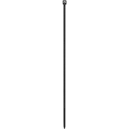 Kábelkötegelő, gyorskötöző, 2,5x150mm, DONAU "Tech", fekete