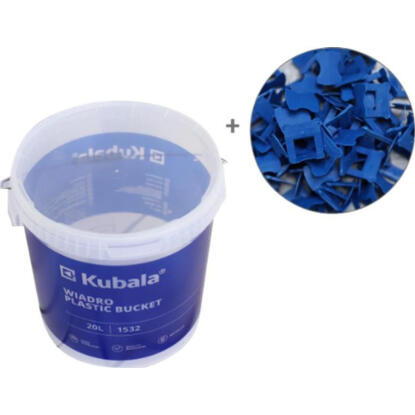 Kubala Fugázó klipsz Smart Level 2,0mm - vödörben