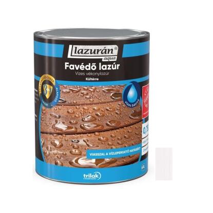 LAZURÁN AQUA 3IN1 - favédő lazúr - dióbarna 9L