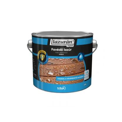 LAZURÁN AQUA 3IN1 - favédő lazúr - paliszander 0,75L