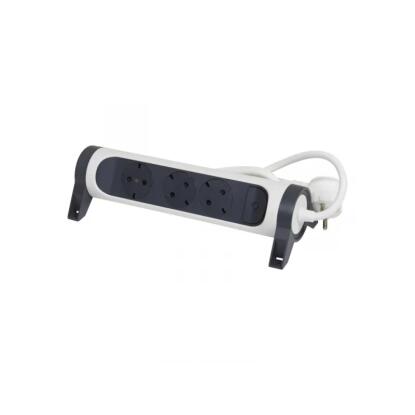 LEGRAND PREMIUM - elosztó (3-as, fehér-fekete, 3m)