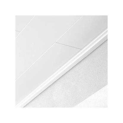 LOGOCLIC - záróléc (fehér, 2600x16x36mm)