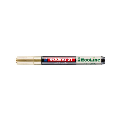 Lakkmarker, 1-2 mm, EDDING "51", arany