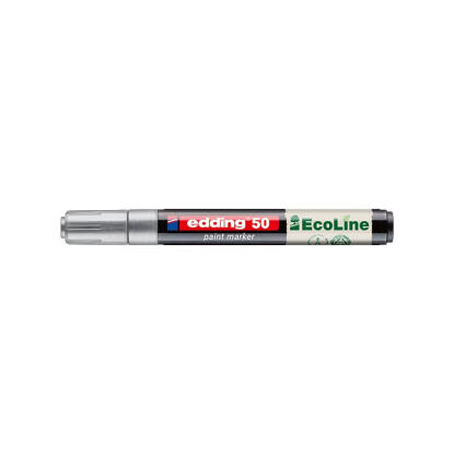 Lakkmarker, 2-3 mm, EDDING "50", ezüst