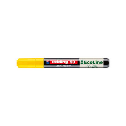 Lakkmarker, 2-3 mm, EDDING "50", sárga