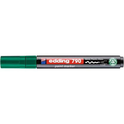 Lakkmarker, 2-3 mm, PCR, EDDING "790", zöld
