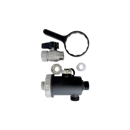 Land-Tech mágnenes iszapleválasztó+golyóscsap 3/4"