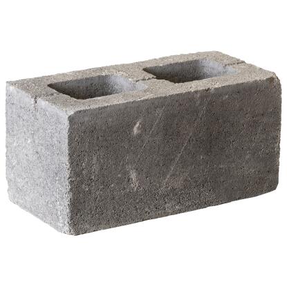 Leier Antik Kerítéskő Normál (Felezhető) Füstantracit 40X20X20 cm