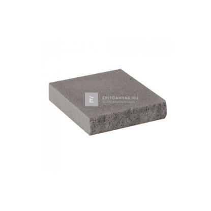 Leier Kant Fedlap Hasított Éllel 25X28X6 cm Feketemárvány