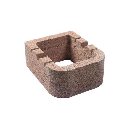 Leier rézsűkő Kaiserstein 25x31x12,5 Szürke