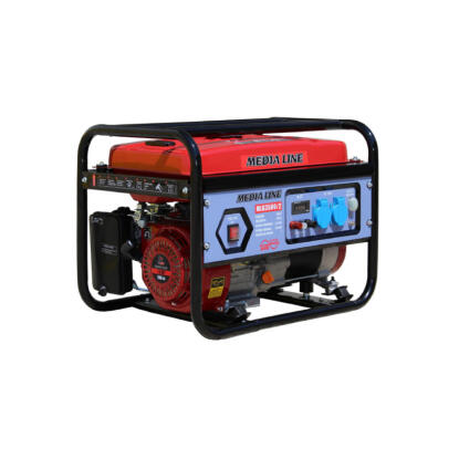 MEDIA LINE MLG 3500 áramfejlesztő - 7 LE benzinmotor, AVR