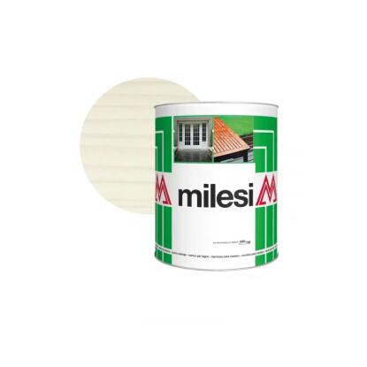 MILESI CLASSIC XGT 6100 - viaszos vékonylazúr lucfenyőre - fehér (selyemmatt) 1L
