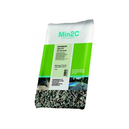 MIN2C - márvány zúzottkő (rozé, 7-16mm, 25kg)