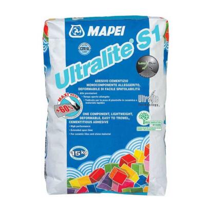 Mapei Ultralite S1 Flex ragasztó 15kg/zsák szürke