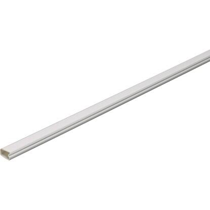 Mini kábelcsatorna fedéllel 12 mm x 7 mm fehér hosszúsága 2 m