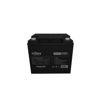 NJOY akkumulátor - GE4012FF (12V/40Ah, T6, zárt, gondozás mentes, GEL)