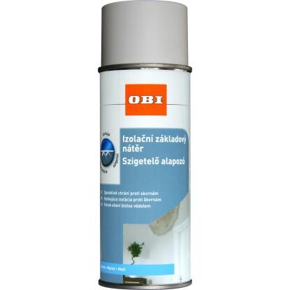 OBI alapozó spray szigetelő matt fehér 400 ml