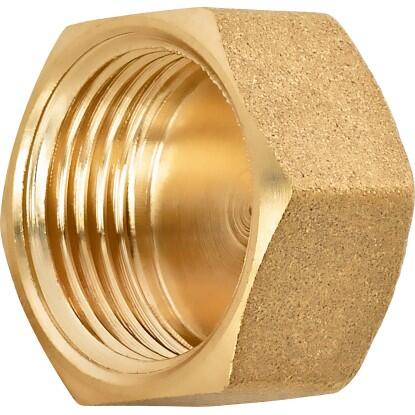 OBI menetes zárósapka 14,9 mm (Rp 3/8) sárgaréz