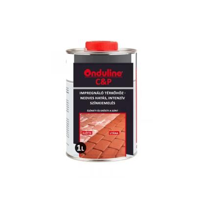 ONDULINE C&P - színmélyítő impregnáló térkőhöz (oldószeres, 1L)